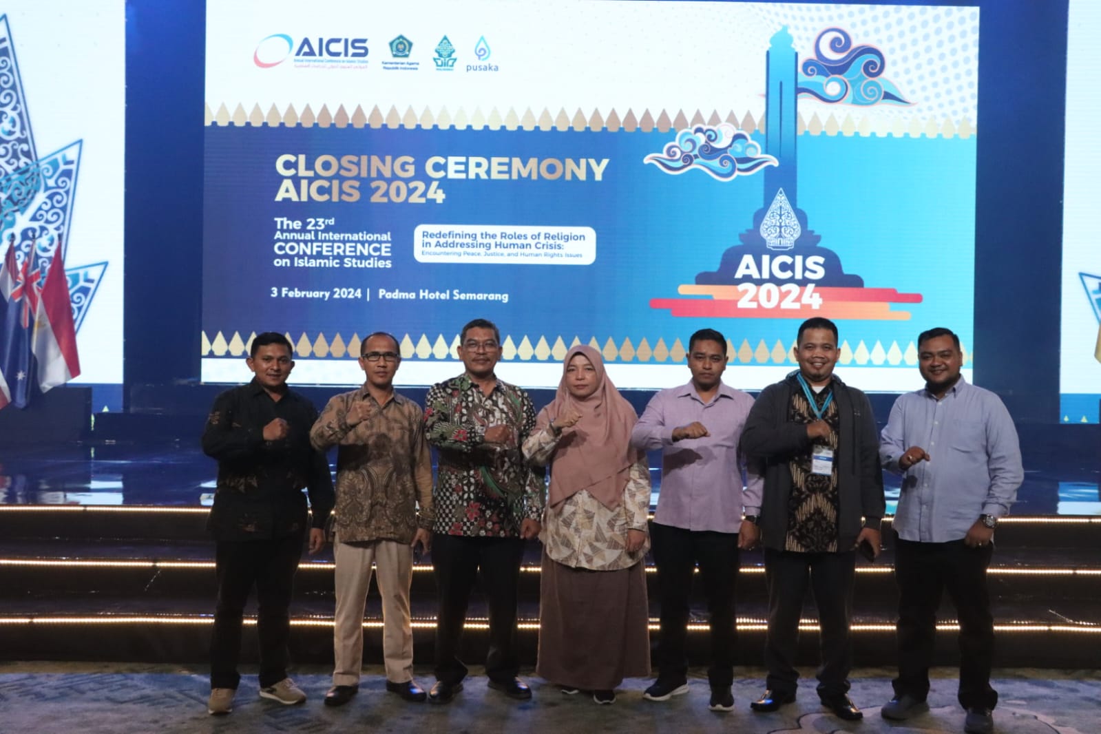 Ketua SPI Menghadiri Undangan Partisipasi pada Higher Education Expo dan AICIS Di Semarang