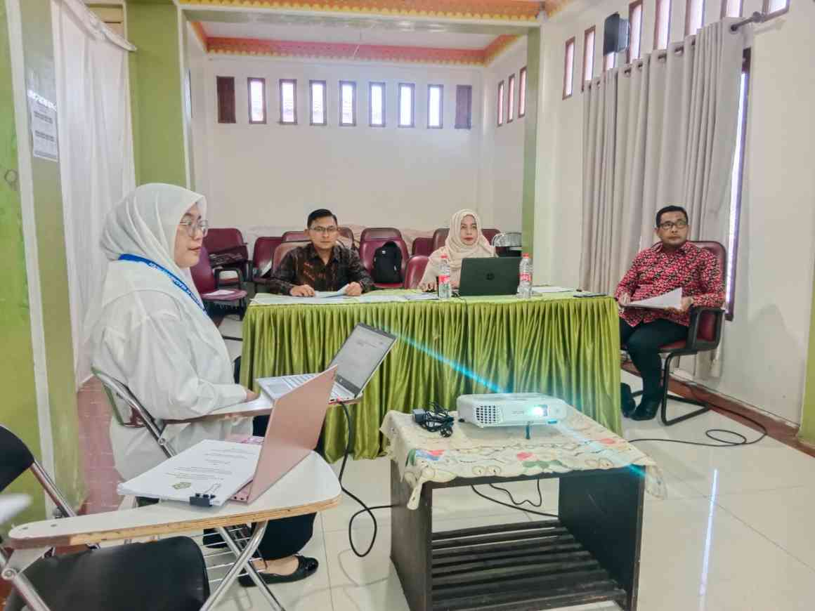 Kepala SPI IAIN Langsa Menjadi Mentor dalam Pengujian Laporan Aktualisasi CPNS Auditor Pertama