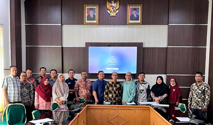 Ketua SPI Melakukan Rakor Masa Studi Mahasiswa Berdasarkan SN Dikti