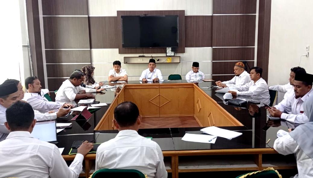Reviu Penilaian Maturitas SPIP IAIN Langsa Sesuai Target Perkin Rektor Tahun 2024