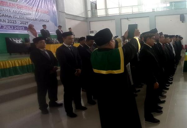 Rektor IAIN Langsa Melantik Ketua SPI IAIN Langsa Priode 2023-2027
