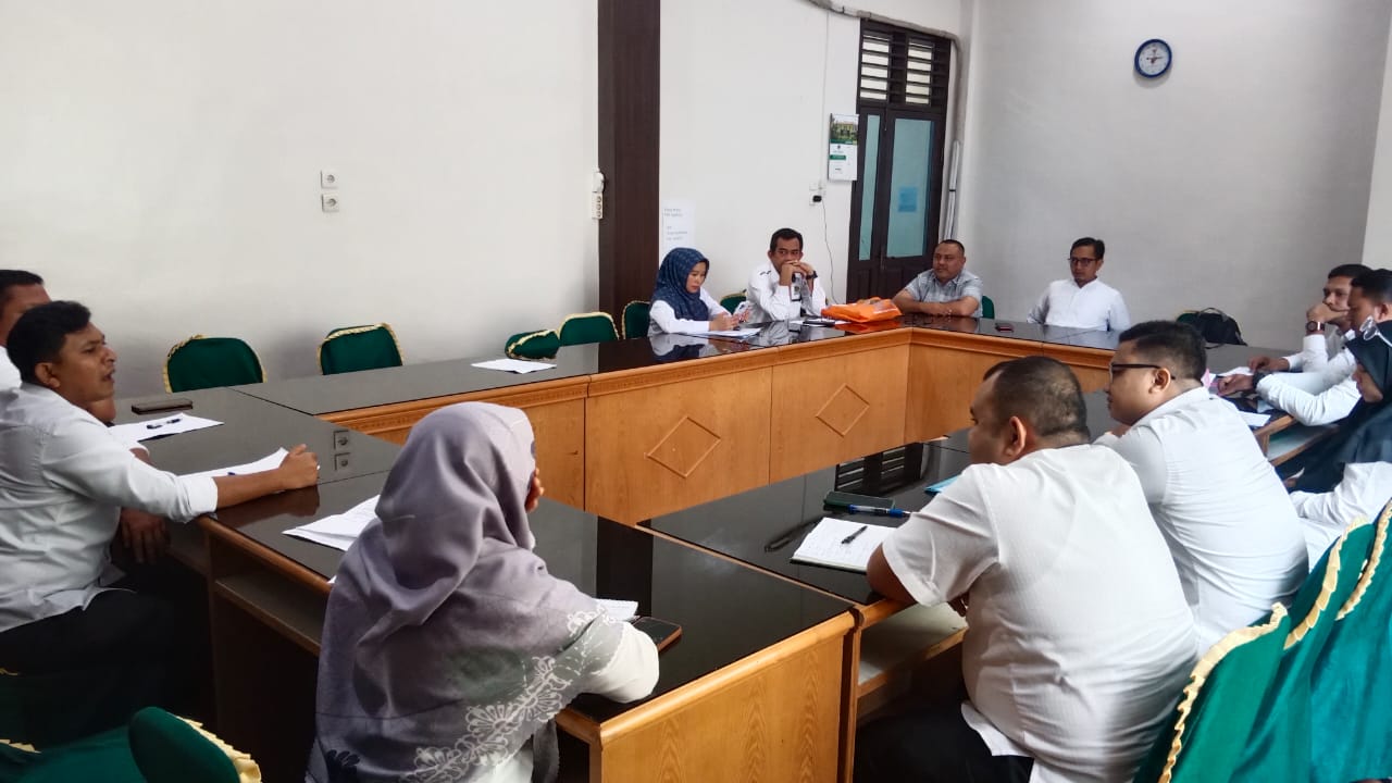 SPI IAIN Langsa Lakukan Reviu SAKIP IAIN Langsa Tahun 2024