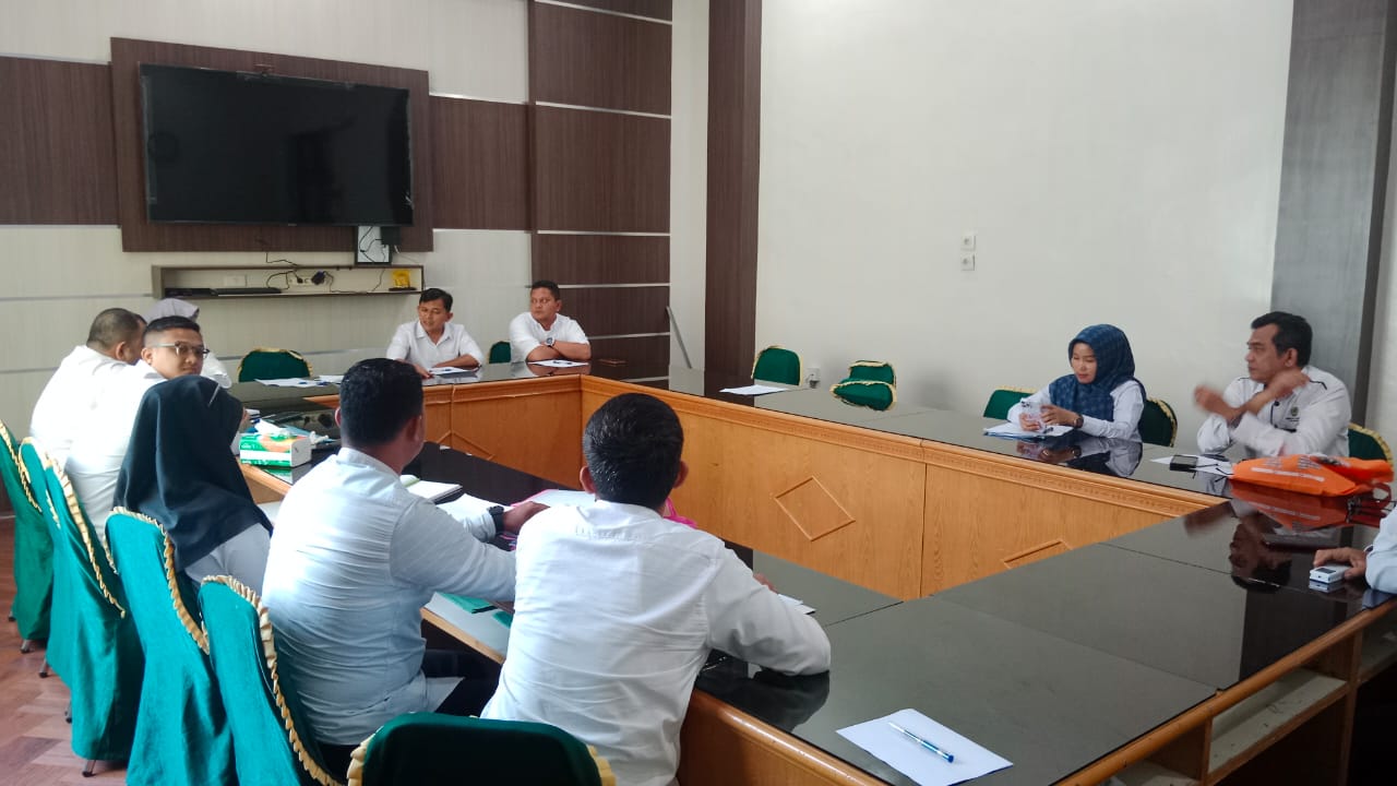 SPI Melakukan Rapat Koordinasi Reviu Perjadin 