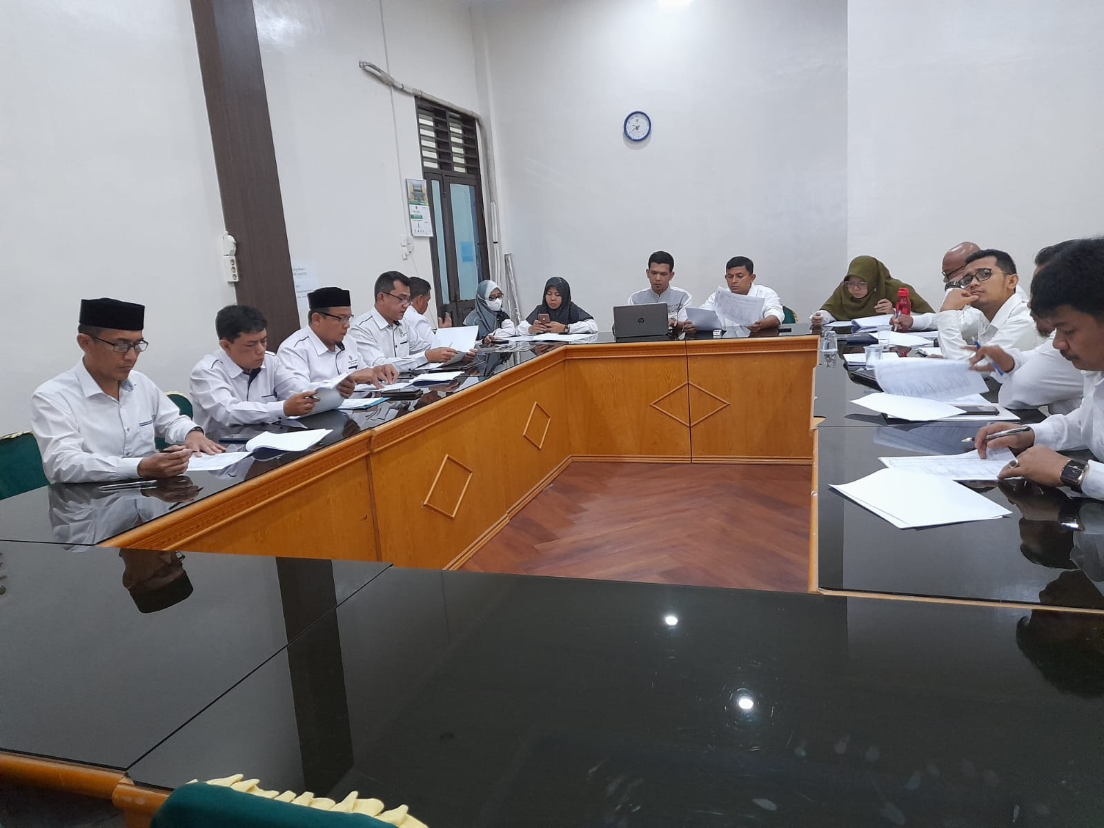 SPI Melakukan Reviu SAKIP IAIN Langsa Tahun 2023